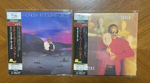 Stevie Wonder SHM-CD 紙ジャケット 帯付 IN SQUARE CIRCLE/ CHARACTERS 