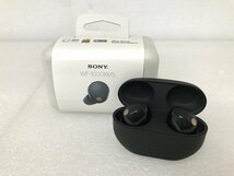 [家電] 中古品 SONY ソニー ワイヤレスノイズキャンセリングステレオヘッドセット WF-1000XM5/BC ブラック (4548736143470-1938)_画像1