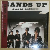 LP5691☆帯付/シュリンク「The MODS / HANDS UP / 28・3H-106」_画像1