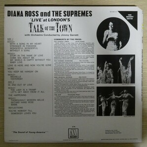 LP5867☆US/Motown「 Diana Ross And The Supremes / 'Live' At London's Talk Of The Town / MS-676」の画像2