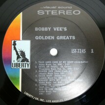 LP5890☆シュリンク/US/Liberty「Bobby Vee / Bobby Vee's Golden Greats / LST-7245」_画像4