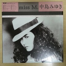 LP6117☆帯付「シュリンク「中島みゆき / miss M. / C28A0450」_画像1