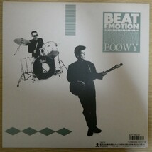 LP6162「BOOWY / BEAT EMOTION / WTP-90438」_画像2