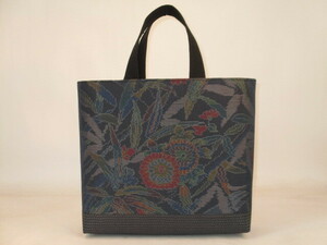 古布　正絹大島紬で作ったバッグ