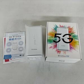 【SoftBank Air】 Airターミナル5 Wi-Fi ルーター 5G Wi-Fi規格11ax CKB01 未使用の画像1