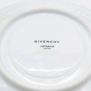 1000円～☆GIVENCHY ジバンシー yamaka カップ＆ソーサー 5客セット 洋食器 陶器 来客 経年保管品の画像5