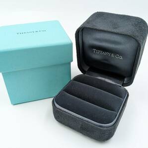 1円～ ★ Tiffany&Co. ティファニー リングケース ブルーボックス ★ 指輪入れ BOX 箱 アクセサリーケース 純正ケースの画像1