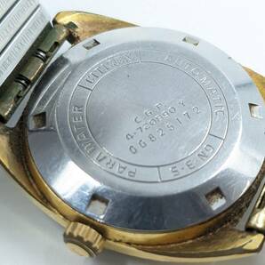 1000円～【可動品】CITIZEN シチズン 腕時計 SEVEN STAR V2 21石 デイデイト メンズ 男性 腕時計 シルバー文字盤 ゴールドの画像6