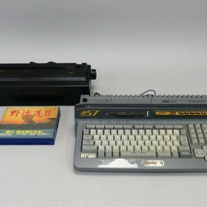 z507 パナソニック MSX turbo R PC FS-A1ST FS-PC1 48ドット プリンター ソフト 野球道2 まとめての画像1