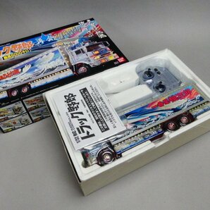 z568 美品 アオシマ スカイネット 1/32 RC トラック野郎 15 再会 熱風5000キロ ラジコン 動作品の画像2