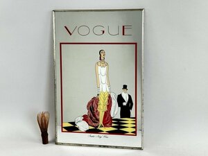 i261 VOGUE ヴォーグ 壁掛け ミラー 鏡 45.5×30.5cm インテリア