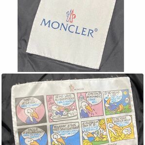 1円〜 定価30万超え 極美品 MONCLER モンクレール ダウンジャケット CLUNY クルーニー 正規店購入 ワッペン ブラック 高級 ハイブランド 2の画像9