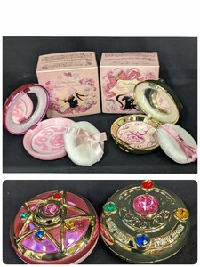 MIK178 Pretty Soldier Sailor Moon * compact * shining moon powder * face powder * unused * box attaching [1 jpy start ]