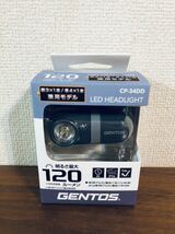 送料無料◆GENTOS(ジェントス) LED ヘッドライト 明るさ120ルーメンCP-34DD 単3/単4兼用 新品_画像2