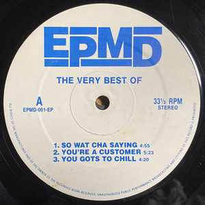 【試聴あり HIPHOP LP】EPMD / THE VERY BEST OF / 2枚組LP / レコード / ERICK SERMON / PARRISH SMITH / DJ SCRATCH
