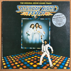 【試聴あり DISCO SOUND TRACKLP】SATURDAY NIGHT FEVER / THE ORIGINAL MOVIE SOUND TRACK / 2枚組LP / 1977 日本盤 / レコード
