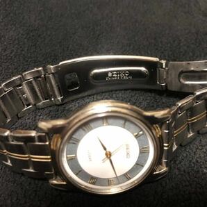 美品 SEIKO LUCENT セイコー ルーセント5E21-6E00 メンズ クォーツ 3針 腕時計 純正ベルトの画像4