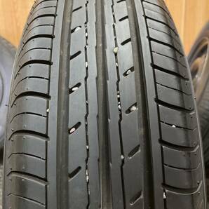 23年製 ヨコハマ BluEarth-ES 9分山 165/80R13 13×5J 4穴 PCD100 4本 札幌近郊引取OKの画像8