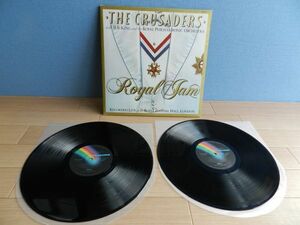 ■2枚組LP【 Japan】ザ・クルセイダーズThe Crusaders With B.B. King And The Royal Philharmonic Orchestra / Royal Jam☆ VIM-9527~8