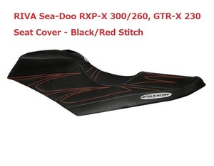 RIVA シートカバー　SeaDoo　RXP　２６０　３００　T3ハル 　ジェットトリム　シードゥー レッド　ステッチ 　残１