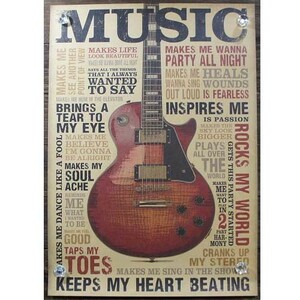  new goods * interior miscellaneous goods *[ poster ]Music| music electric guitar 