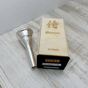 【ほぼ未使用】テューバ マウスピース ロメラ・ブラス Shimpei「侍」SP 次田 心平 モデル ROMERA BRASS Tuba B♭管 C管