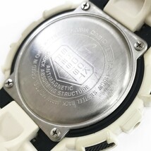 CASIO カシオ G-SHOCK ジーショック 腕時計 GA-110GW-7A クオーツ アナデジ ラウンド ホワイト ウォッチ コレクション 動作確認済み_画像6