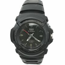 美品 CASIO カシオ G-SHOCK ジーショック GIEZ 腕時計 GS-500 クオーツ アナログ ラウンド ブラック TITANIUM チタン ウォッチ 20気圧防水_画像2