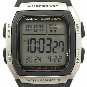 新品 CASIO カシオ STANDARD スタンダード 腕時計 W-96H-1 クオーツ デジタル チプカシ チープカシオ 格好良い スクエア カジュアル 動作OK