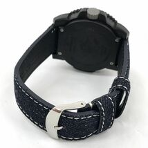 美品 LUMINOX ルミノックス Navy Seals ネイビーシールズ 腕時計 3050/3950 クオーツ アナログ ラウンド ブラック カレンダー 動作確認済み_画像5