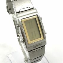 SEIKO セイコー ALBA アルバ WIRED ワイアード 腕時計 W510-4A30 クオーツ デジタル スクエア レクタンギュラー 電池交換済み 動作OK_画像4