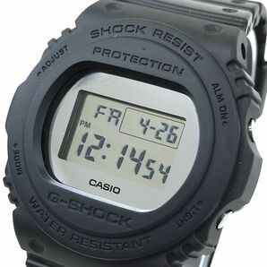 新品 CASIO カシオ G-SHOCK ジーショック 腕時計 DW-5700BBMA クオーツ デジタル ラウンド ブラック ミラー コレクション 箱付 動作確認済の画像1