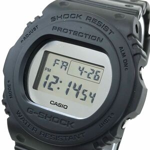 新品 CASIO カシオ G-SHOCK ジーショック 腕時計 DW-5700BBMA クオーツ デジタル ラウンド ブラック ミラー コレクション 箱付 動作確認済