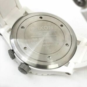 新品 NIXON ニクソン 腕時計 51-30 クオーツ アナログ ラウンド ホワイト 白 コレクション コレクター おしゃれ 電池交換済 動作確認済の画像5