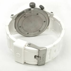 新品 NIXON ニクソン 腕時計 51-30 クオーツ アナログ ラウンド ホワイト 白 コレクション コレクター おしゃれ 電池交換済 動作確認済の画像4