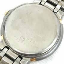 SEIKO セイコー DOLCE ドルチェ 腕時計 8N41-6090 クオーツ ラウンド TITANIUM チタン ホワイト ヴィンテージ 電池交換済み 動作確認済み_画像6