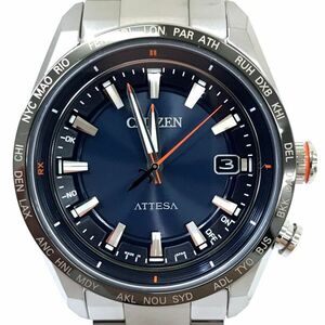 新品 CITIZEN シチズン ATTESA アテッサ Eco-Drive エコドライブ ACT Line 腕時計 CB0287-68L 電波ソーラー アナログ チタン 箱付き