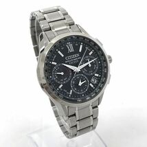 CITIZEN シチズン EXCEED エクシード Eco-Drive エコドライブ 腕時計 CC4030-58E GPS 衛星電波 クロノグラフ チタン 動作確認済 箱付き_画像4