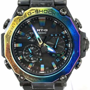 新品 CASIO カシオ G-SHOCK ジーショック MT-G 腕時計 MTG-B2000YR-1AJR 電波ソーラー タフソーラー Bluetooth 虹色 コレクション 箱付きの画像1