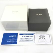 SEIKO セイコー BRIGHTZ ブライツ 腕時計 SAGZ083 電波ソーラー アナログ ブラック チタン カレンダー コレクション 箱付 動作確認済_画像6