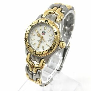 TAGHEUER タグホイヤー PROFESSIONAL プロフェッショナル セル 腕時計 WG1322-2 クオーツ ゴールド カレンダー コレクション 動作OK 箱付の画像2