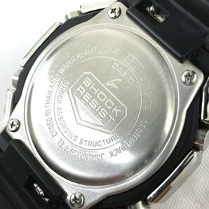 CASIO カシオ G-SHOCK ジーショック 腕時計 GM-2100-1A クオーツ デジアナ アナデジ オクタゴン メタル ブラック 箱付き 動作確認済みの画像6