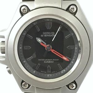 美品 CASIO カシオ G-SHOCK ジーショック MR-G 腕時計 MRG-120T-1A クオーツ アナログ ラウンド TITANIUM チタン 20気圧防水 動作確認済み