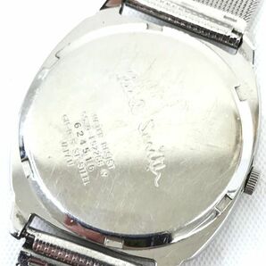 Paul Smith ポールスミス 腕時計 5530-F52258 クオーツ アナログ ラウンド スクエア クッション レッド シルバー シンプル レディースの画像6