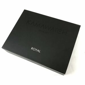 新品 KAMAWATCH カーマウォッチ 腕時計 KWPM34 クオーツ アナログ スクエア ROYAL サーミックテクノロジー 個性的 コレクション 箱付き.の画像8