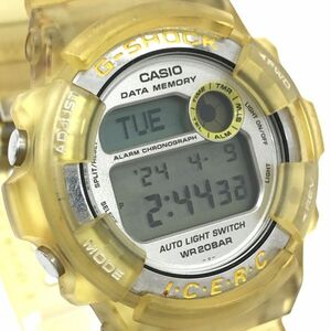 CASIO カシオ G-SHOCK ジーショック 腕時計 DW-9200K クオーツ デジタル ICERC 第7回 イルカクジラ会議 スケルトン 電池交換済み 動作OK