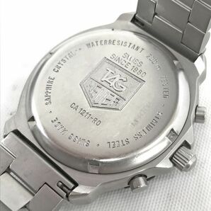 超美品 TAG HEUER タグホイヤー 腕時計 クオーツ CA1211-R0 プロフェッショナル フォーミュラ1 ブラック クロノグラフ コレクション 動作OKの画像5