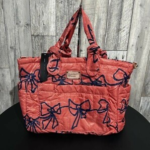 新品 MARC by MARC JACOBS マークバイマークジェイコブス トートバッグ マザーズバッグ ショルダーバッグ 肩掛け 鞄 リボン柄 かわいい.の画像2