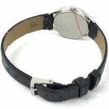 Calvin Klein カルバンクライン 腕時計 K26261 クオーツ アナログ ラウンド ブラック ウォッチ コレクション レディース 動作確認済み_画像5