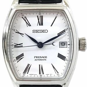 SEIKO セイコー PRESAGE プレザージュ プレサージュ 腕時計 SARX051 自動巻き 手巻き メカニカル 機械式 トノー 琺瑯 箱付き 動作確認済み